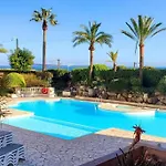 Balcon Vue Mer L Plage A 100M L Balneo L Parking Daire *